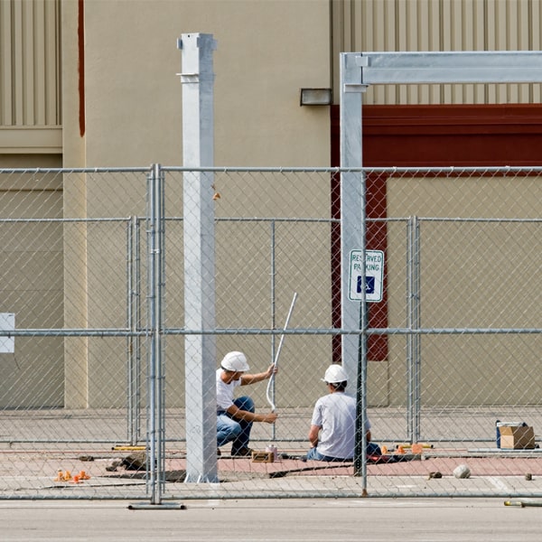 how long can i rent the temporary fence for my building site or event in Greendale